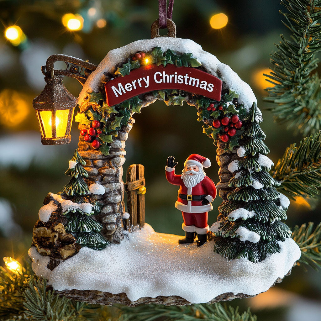 Santa Gateway WJ2511081CL Christmas Ornament