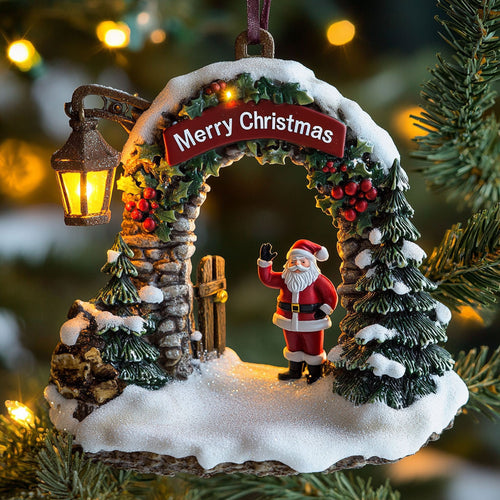 Santa Gateway WJ2511081CL Christmas Ornament