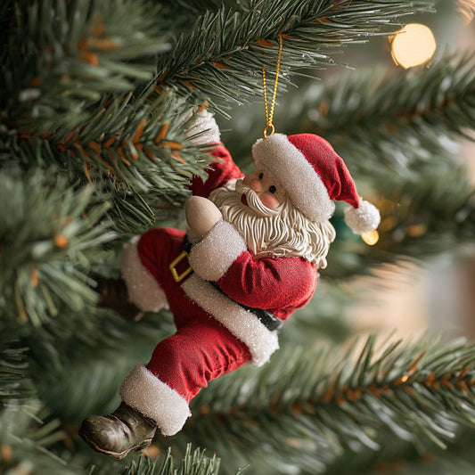 Santa Journey WJ2411068CL Christmas Ornament