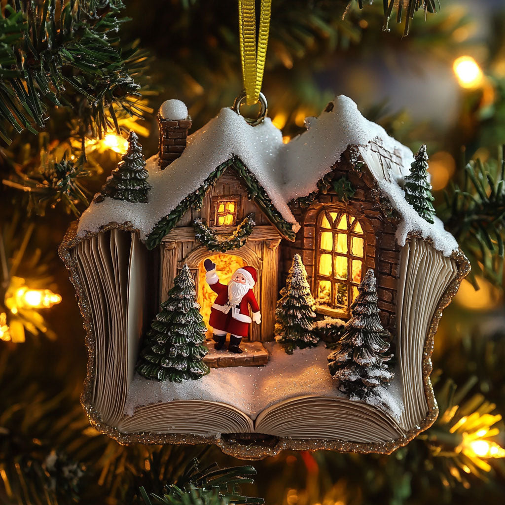 Santa Story WJ2411076CL Christmas Ornament