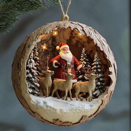 Santa Team WJ2411077CL Christmas Ornament