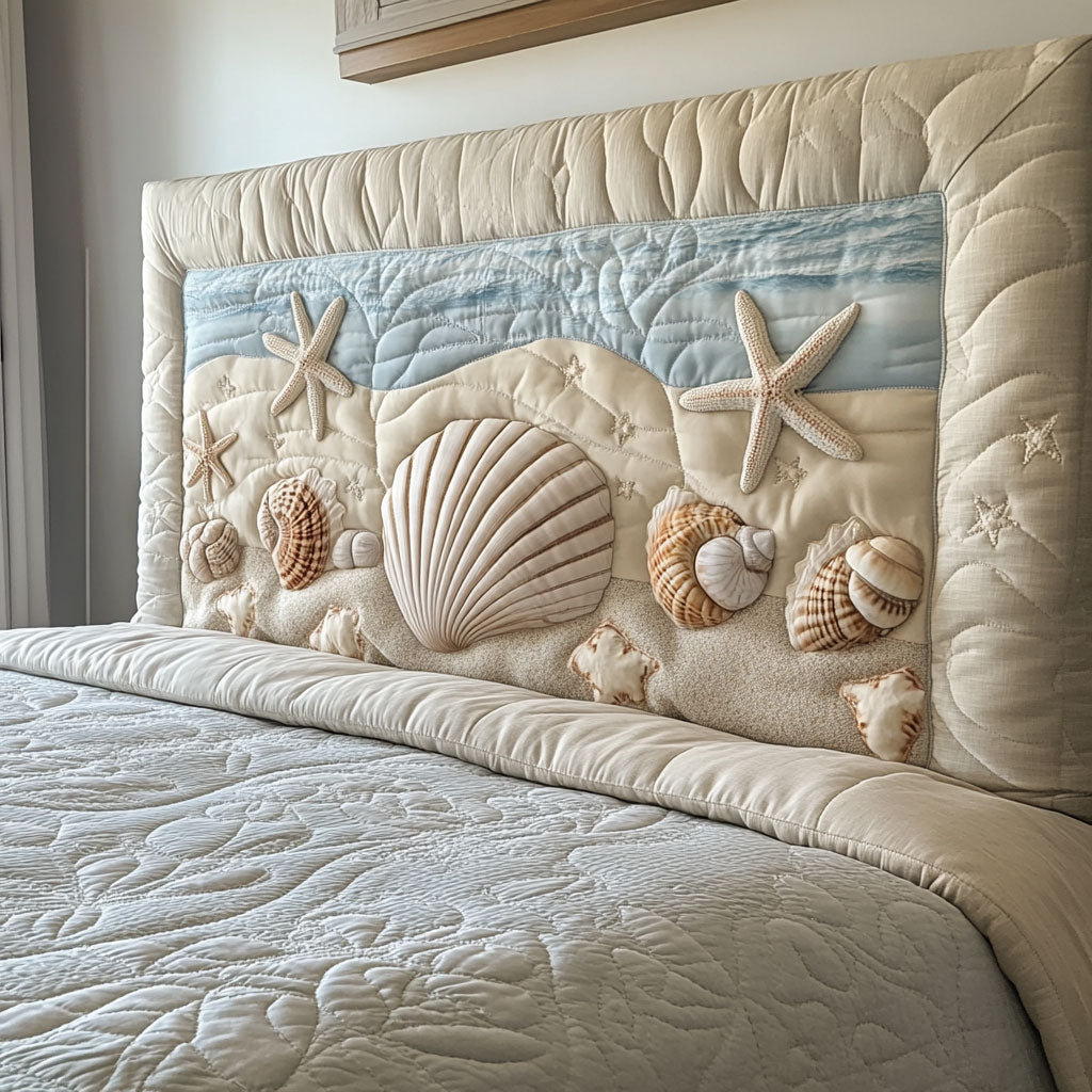 Seashore WJ0601003CL Quilted Headboard Slipcover