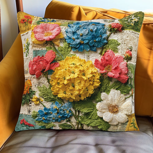 Sepia Postal Blossoms WJ1301120CL Quilt Pillow Case