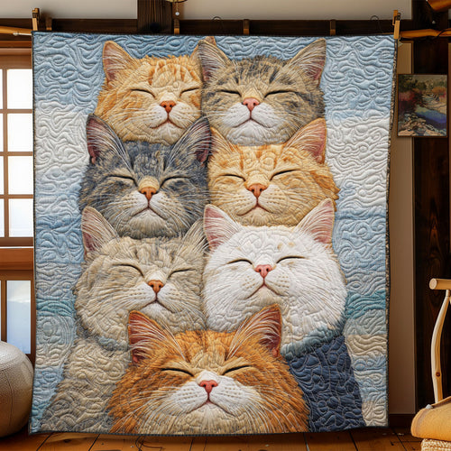 Sleeping Cats WJ0901014CL Quilt