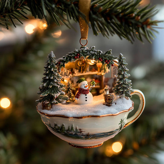 Snowman Cup World WJ2711176CL Christmas Ornament