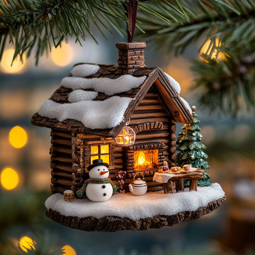 Snowman House WJ2411094CL Christmas Ornament