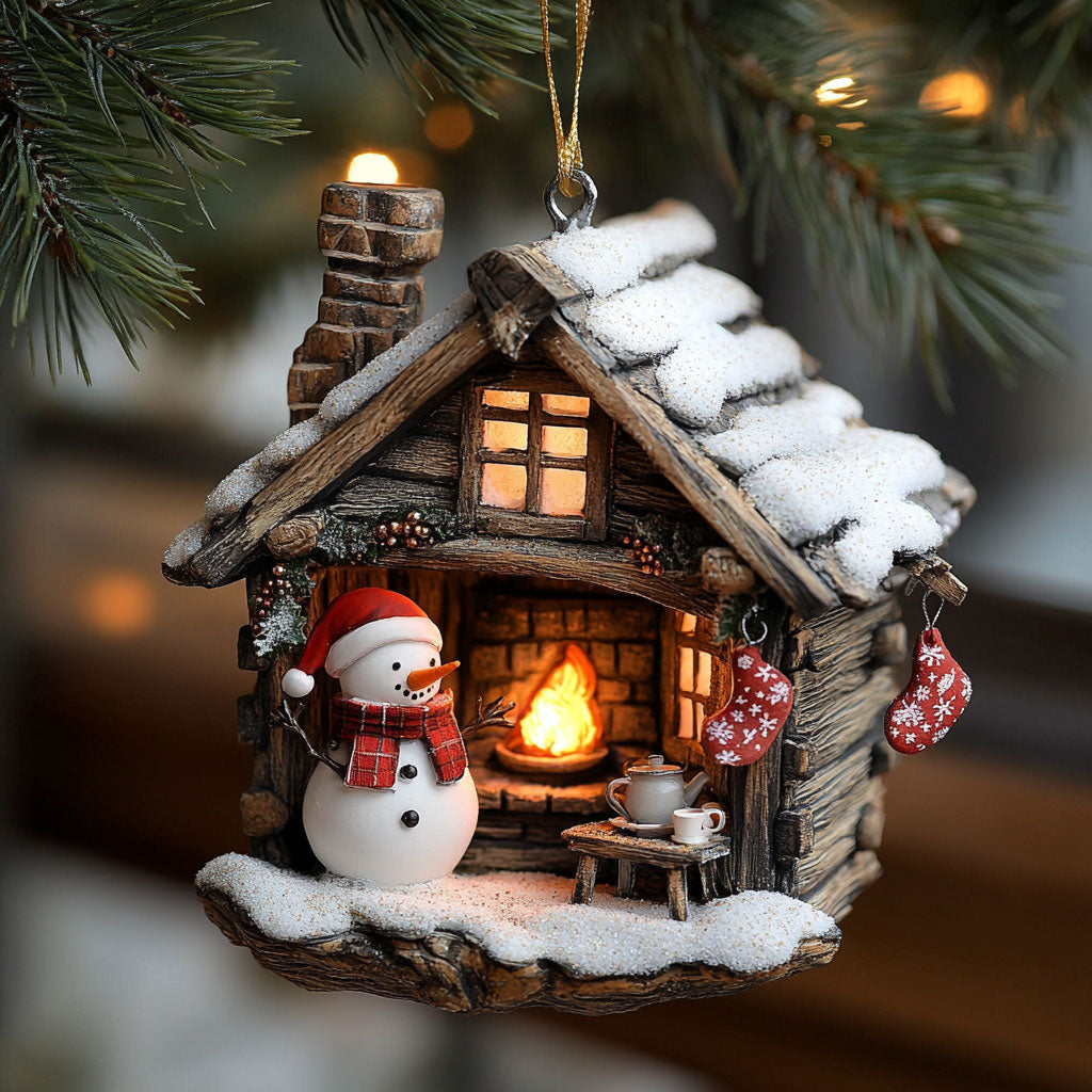 Snowman Moment WJ2411095CL Christmas Ornament