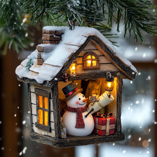 Snowman Secret Treasure WJ2411098CL Christmas Ornament