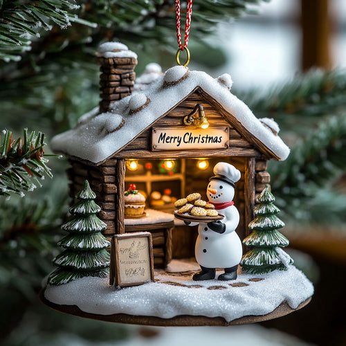 Snowman Sweets WJ2511094CL Christmas Ornament