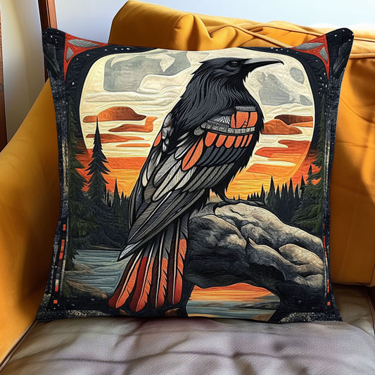 Spirit Raven Journey WJ1001079CL Quilt Pillow Case