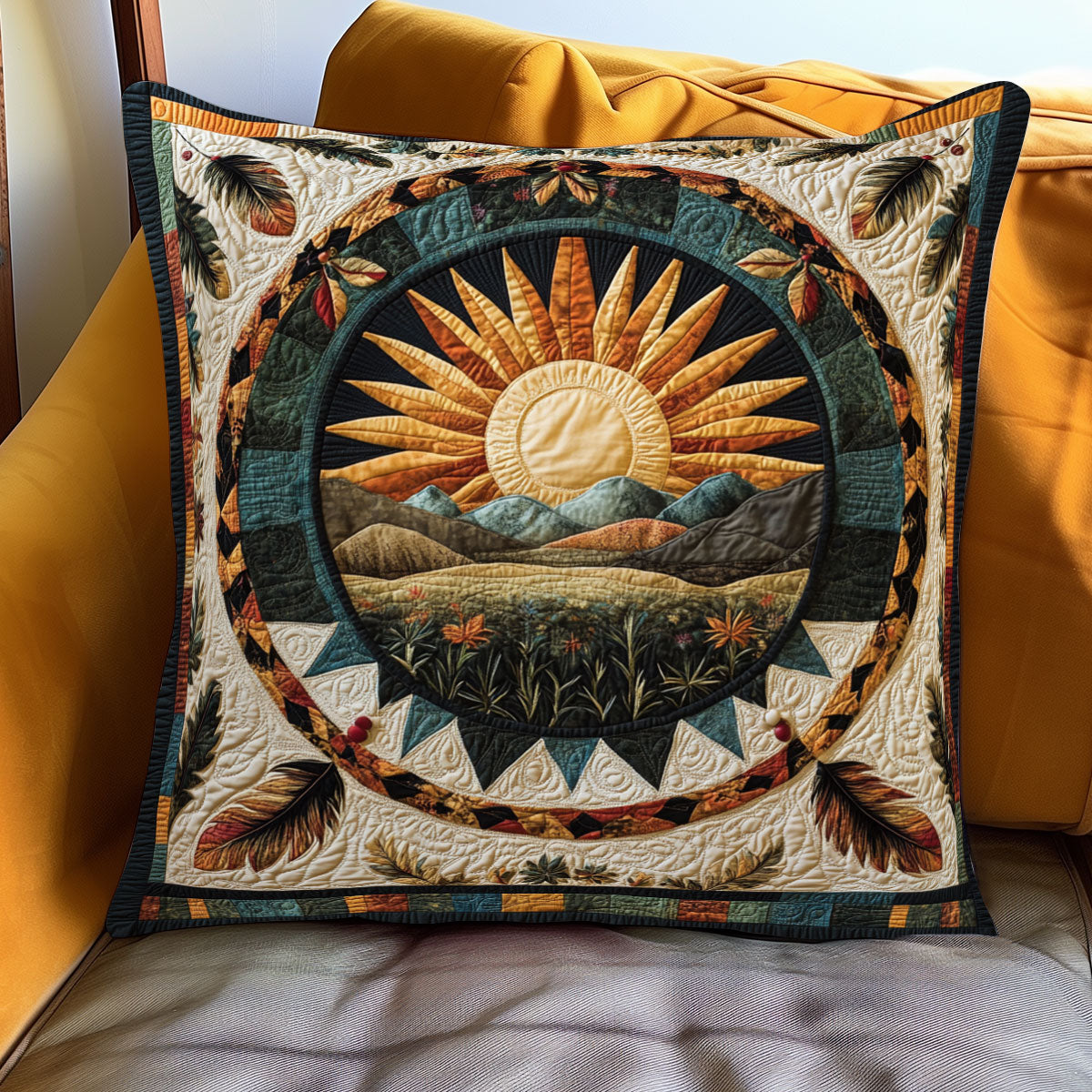 Spirit Sun WJ0801117CL Quilt Pillow Case