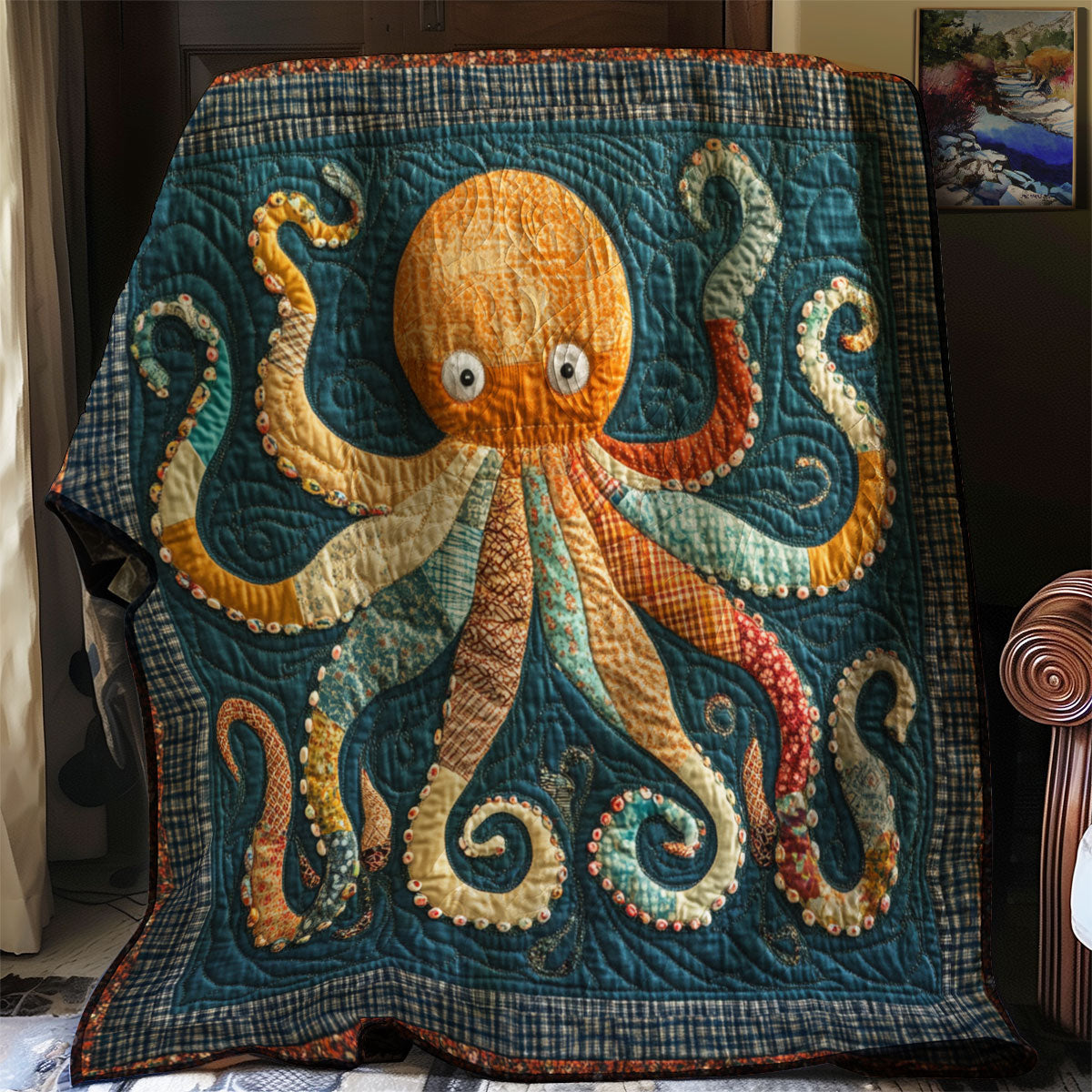 Storybook Octopus WJ0901053CL Quilt