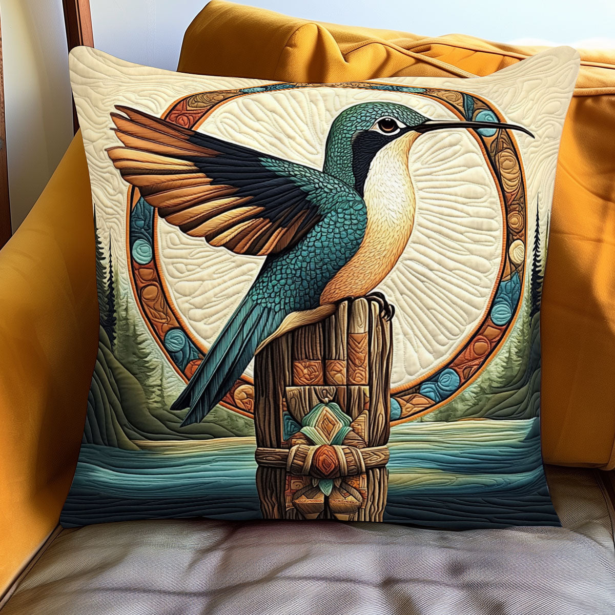 Sun Feather WJ0801110CL Quilt Pillow Case