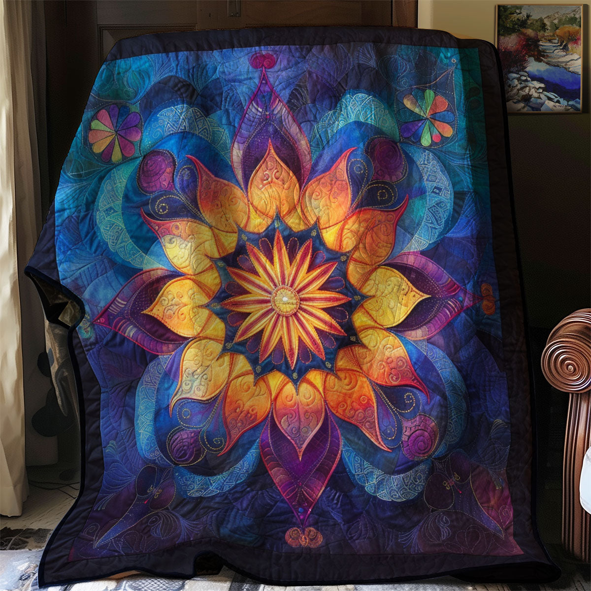 Sunburst Hippie WJ0801065CL Quilt