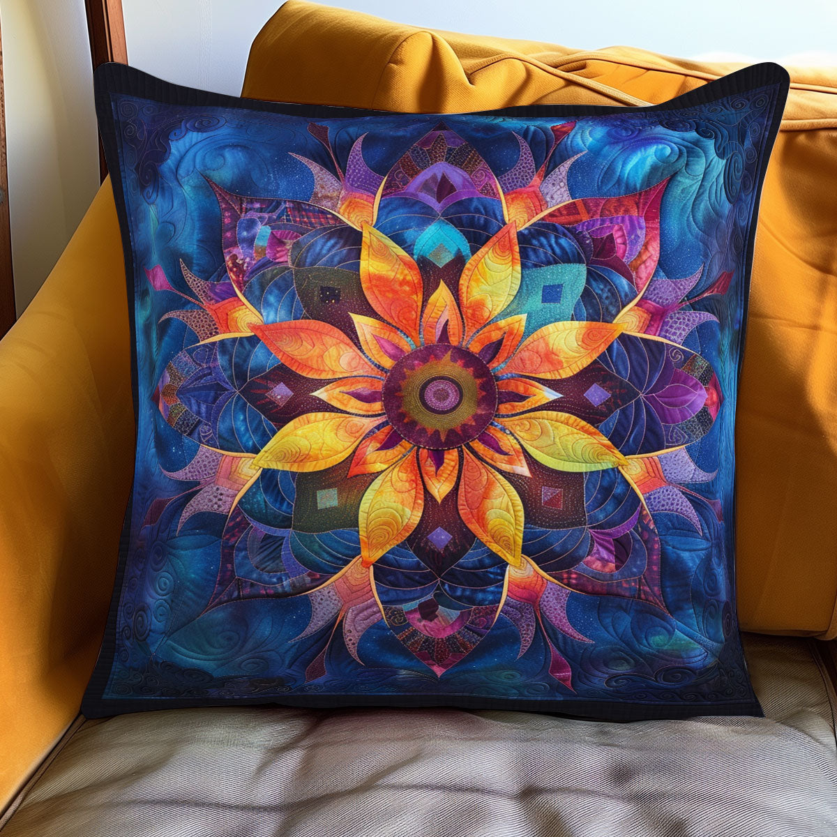 Sunburst WJ0801128CL Quilt Pillow Case
