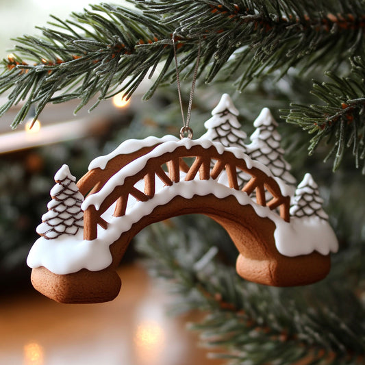 Sweet Cookie Bridge WJ0312344CL Christmas Ornament