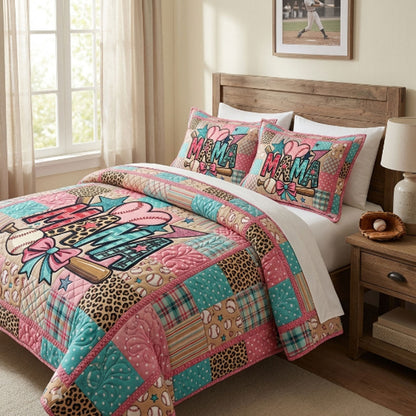 Mama Baseball Love WN0304008CL Duvet Cover Set