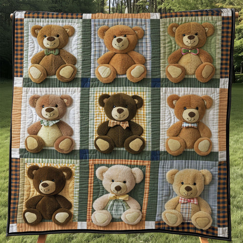 Teddy Friend WJ0801014CL Quilt