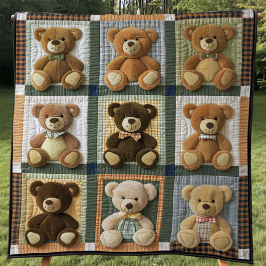 Teddy Friend WJ0801014CL Quilt