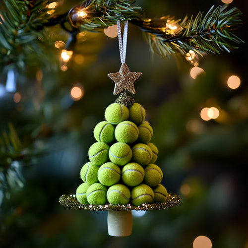 Tennis Tree WJ2611103CL Christmas Ornament