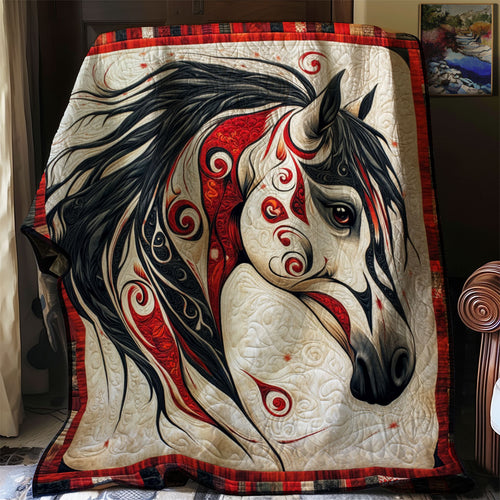 Tribal Dawn Horse WJ0801043CL Quilt