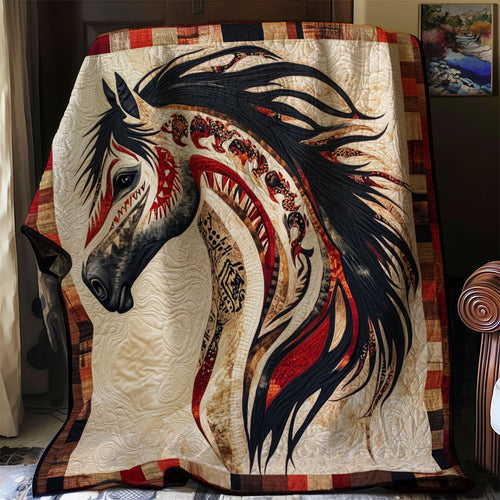 Tribal Wind Horse WJ1301054CL Quilt