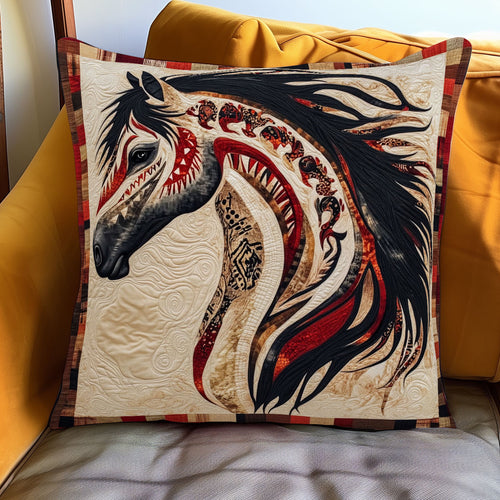 Tribal Wind Horse WJ1301109CL Quilt Pillow Case
