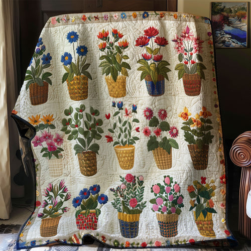 Vintage Flower WJ0901034CL Quilt