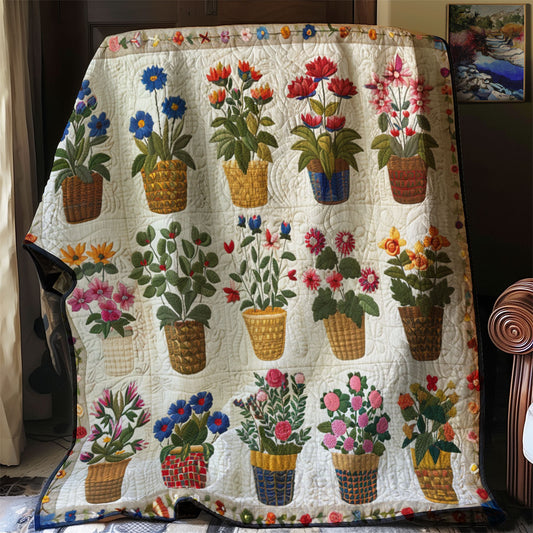 Vintage Flower WJ0901034CL Quilt