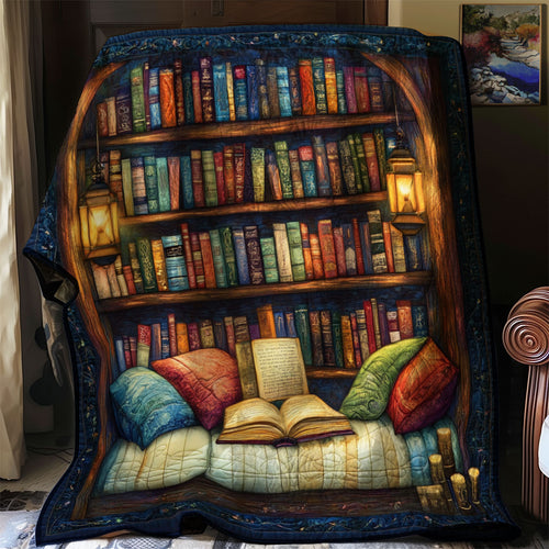 Vintage Reading Room WJ0701025CL Quilt