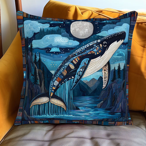 Whale Spirit Passage WJ1001107CL Quilt Pillow Case