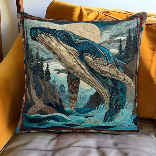 Whale Spirit Realm WJ1001108CL Quilt Pillow Case