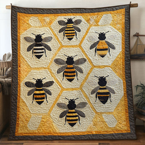 Wild Garden Bee WN1511087CL Quilt