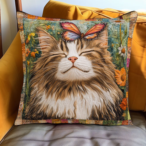 Winged Wonder Cat WJ0901083CL Quilt Pillow Case