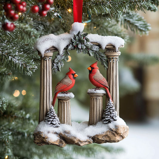 Winter Royal Cardinal WJ0312334CL Christmas Ornament