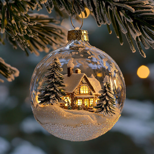 Xmas House WJ2711179CL Christmas Ornament