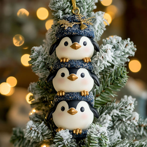 Xmas Penguin WJ2511071CL Christmas Ornament