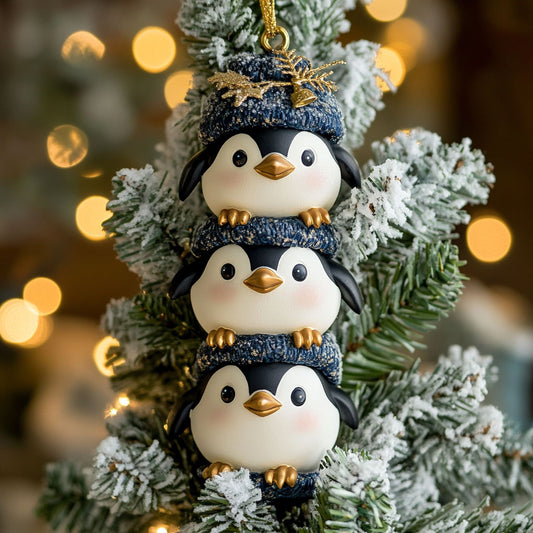 Xmas Penguin WJ2511071CL Christmas Ornament